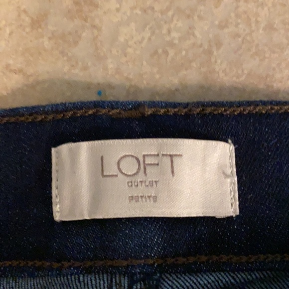 Size 6 petite loft jeans - Picture 2 of 2